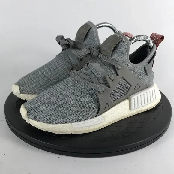 adidas | Shoes | Adidas Nmd Xr Primeknit Gray Athletic Running Shoes Bb3686  Womens Size 55 | Poshmark